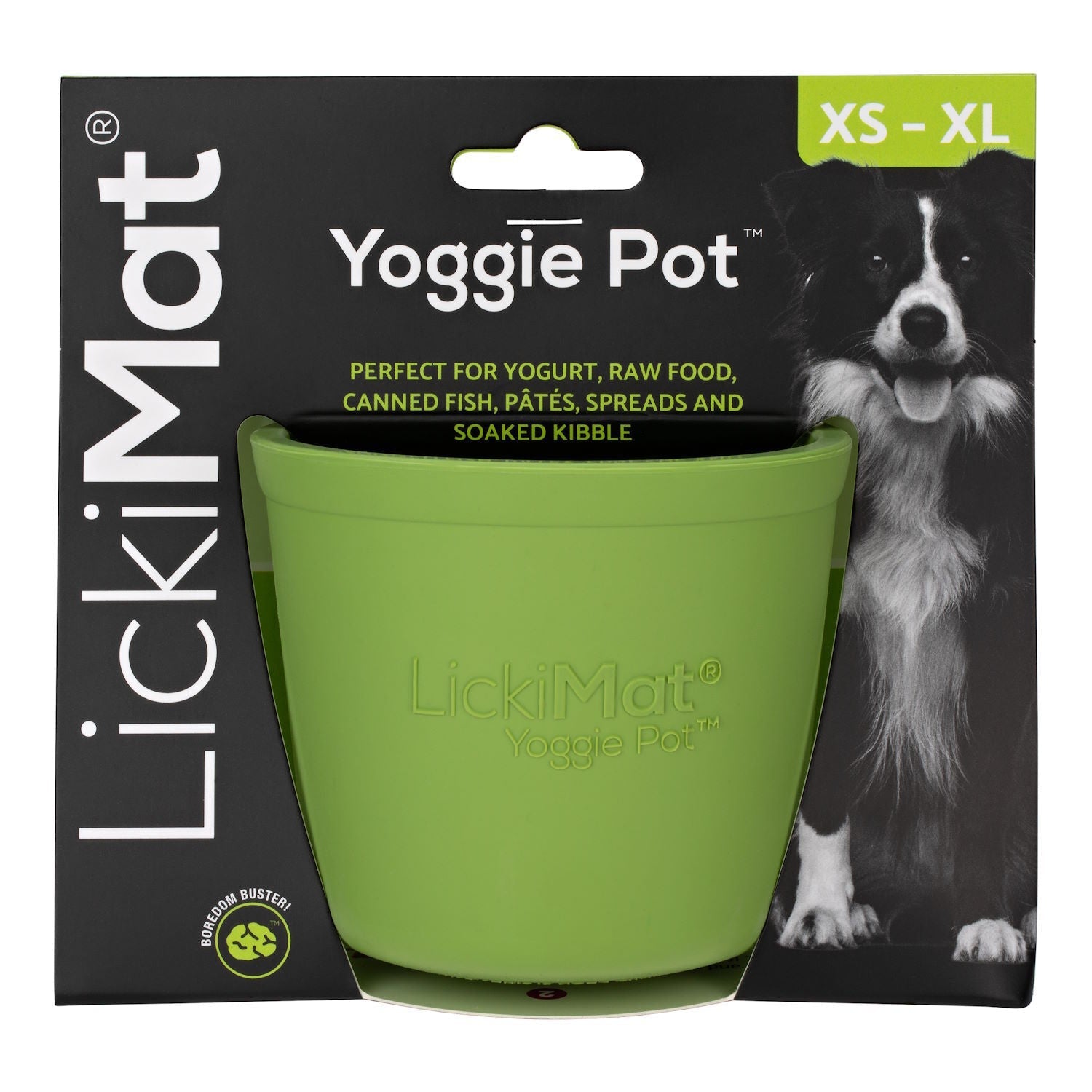 Lickimat Yoggie Pot Green Lickimat