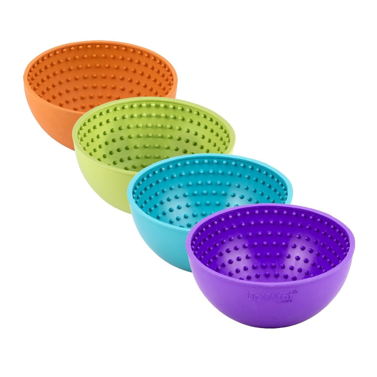 LickiMat Wobble Slow Feeder Boredom Buster Dog Food Bowl Lickimat