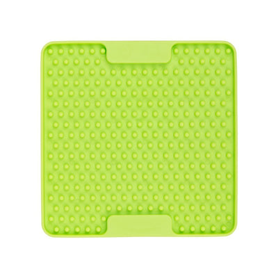Lickimat Mini Soother Slow Food Bowl Anti-Anxiety Mat for Dogs - Green Lickimat