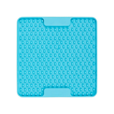 Lickimat Mini Soother Slow Food Bowl Anti-Anxiety Mat for Dogs - Turquoise Lickimat