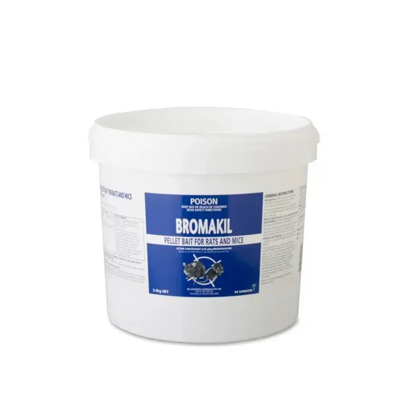 Bromakil Pellet Bait For Rats & Mice 3.4Kg