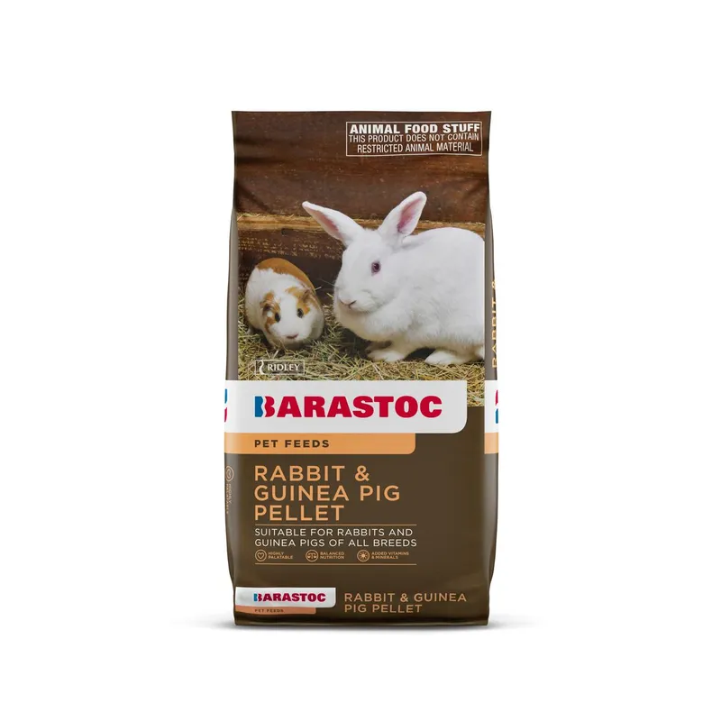Barastoc Rabbit & Guinea Pig Pellet 20Kg Barastoc