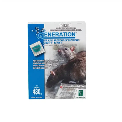 Generation Blue Soft Bait Rodenticide 480G 