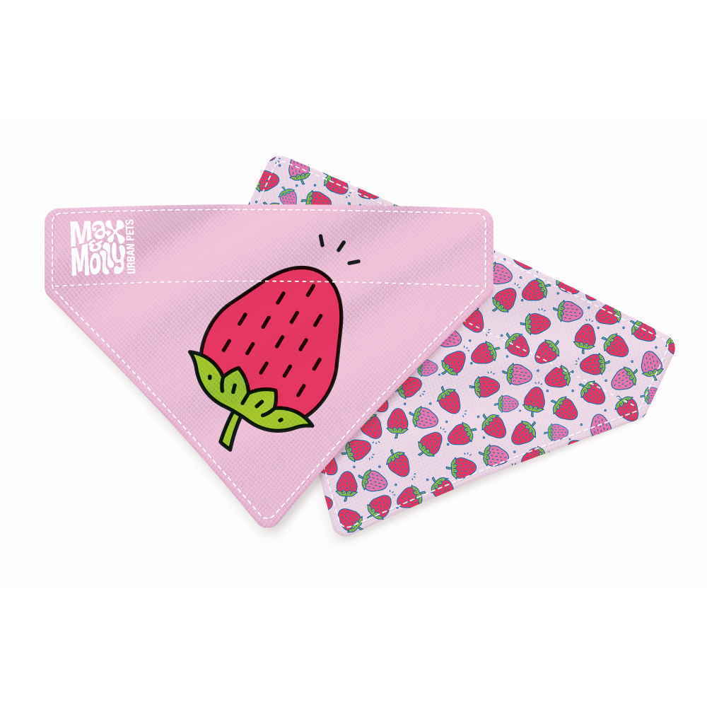Max & Molly Bandana for Cats & Dogs - Strawberry Dream Max & Molly