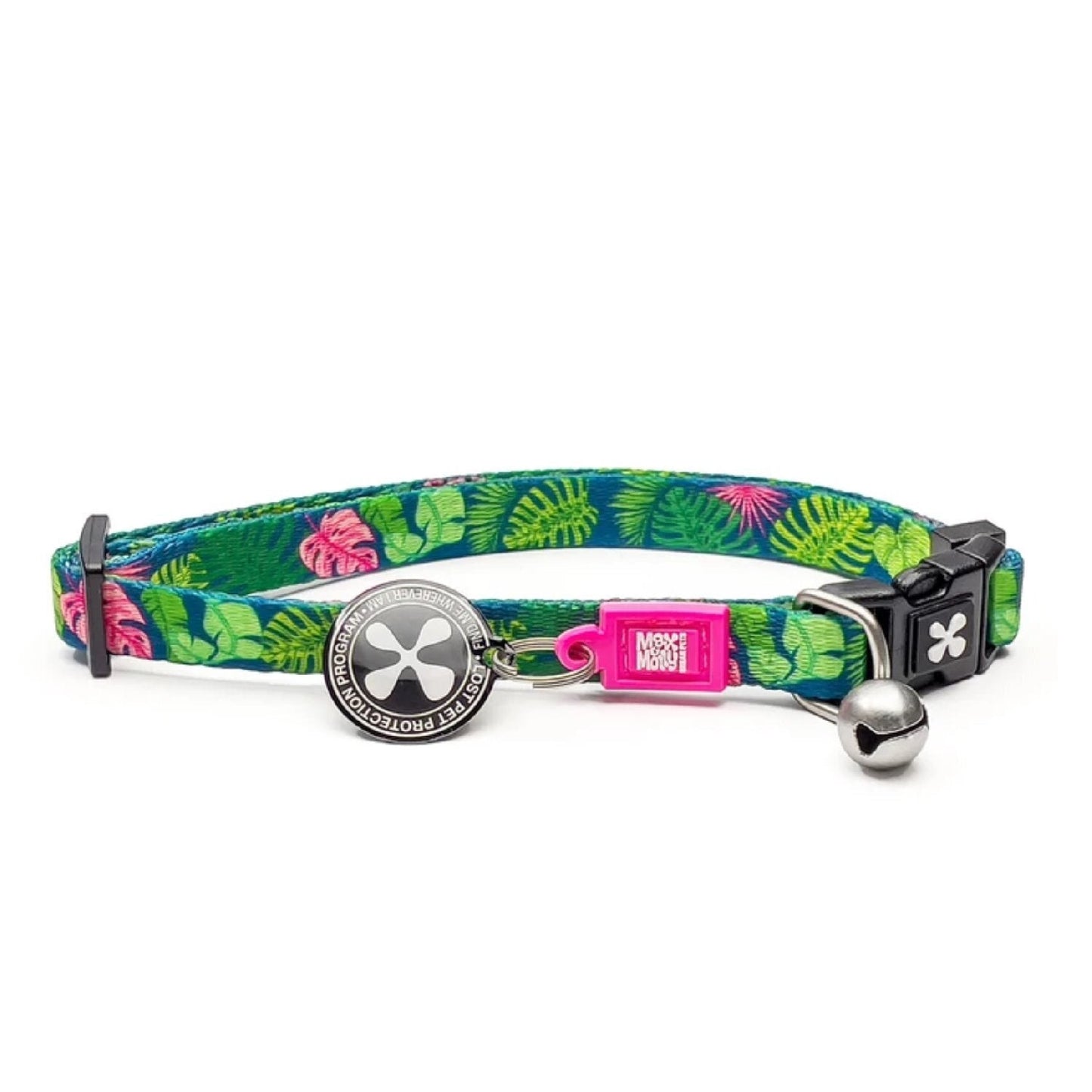 Max & Molly Smart ID Cat Collar - Tropical Max & Molly