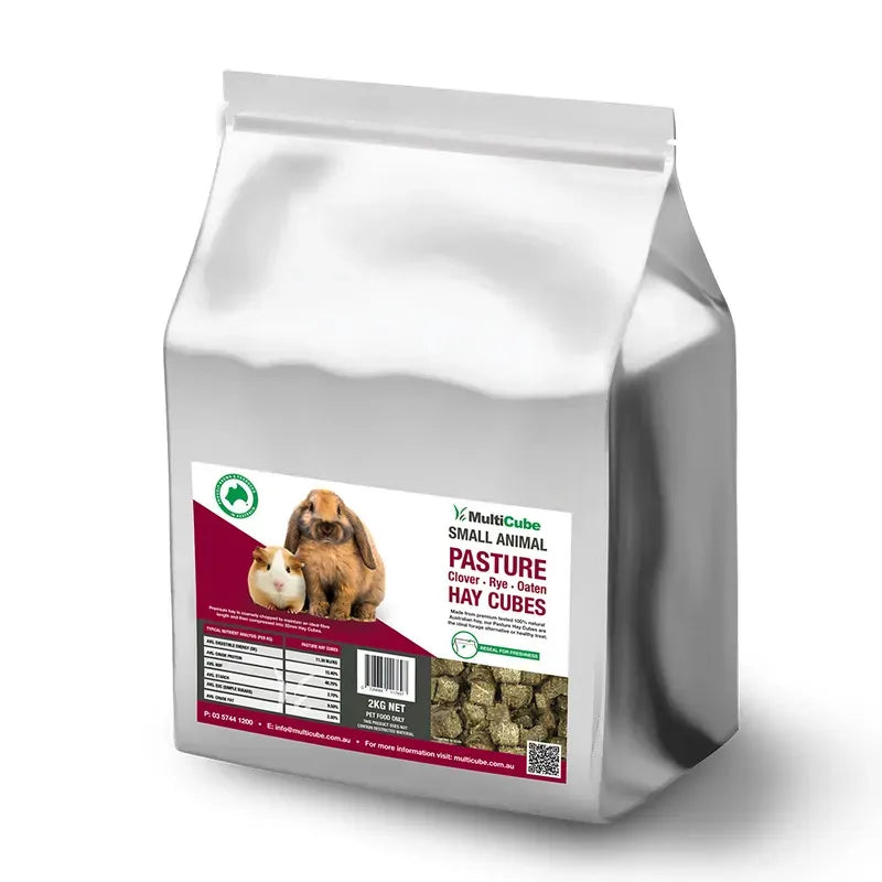 Multicube Small Animal Pasture Hay Cubes 2Kg 