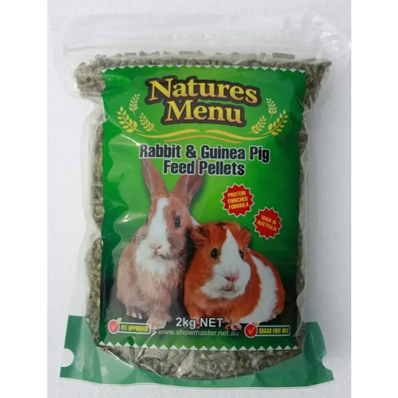 Natures Menu Rabbit & Guinea Pig Pellets 2Kg 