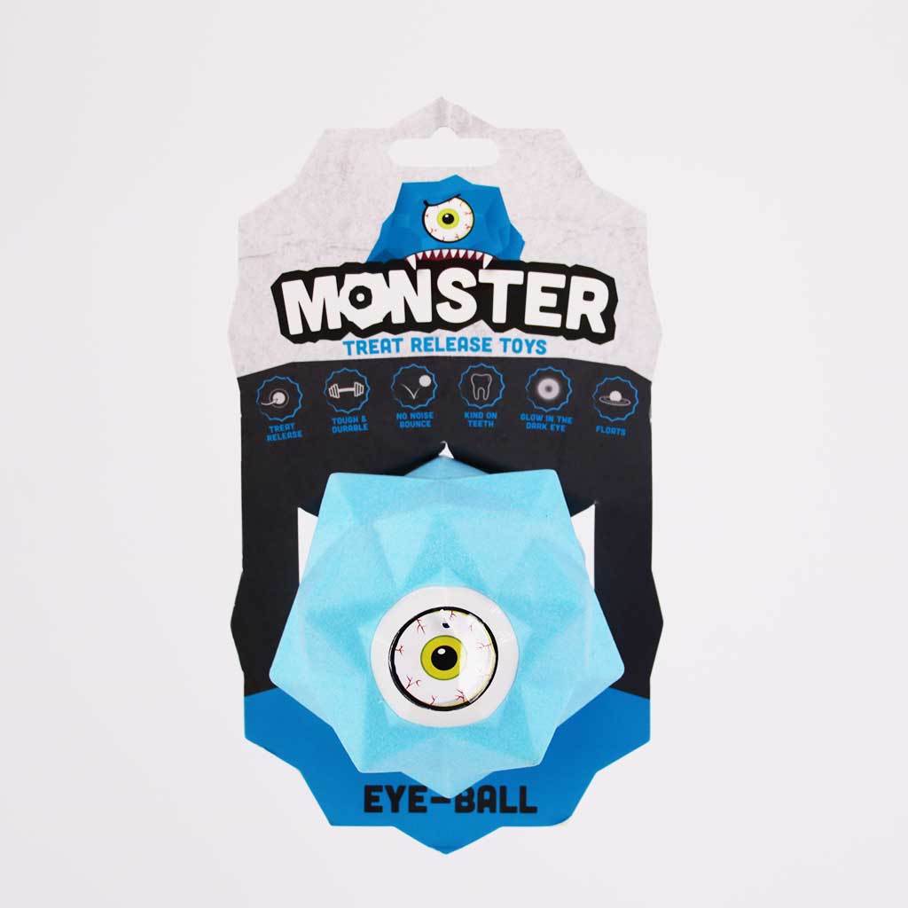 Monster Treat Release Dog Toys - Blue Aussie Dog