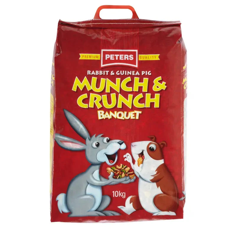 Peters Rabbit & Guinea Pig Munch & Crunch 10Kg 