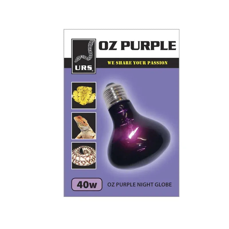 Urs Oz Purple Night Globe 40W Urs
