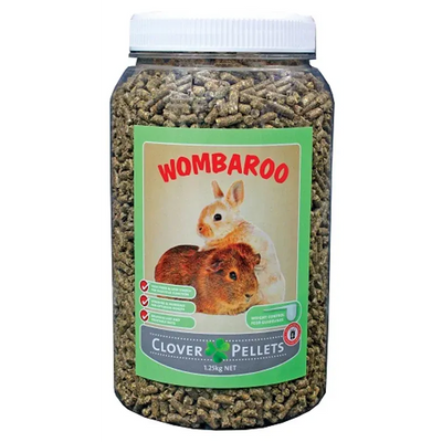 Wombaroo Clover Pellets 1.25Kg Wombaroo