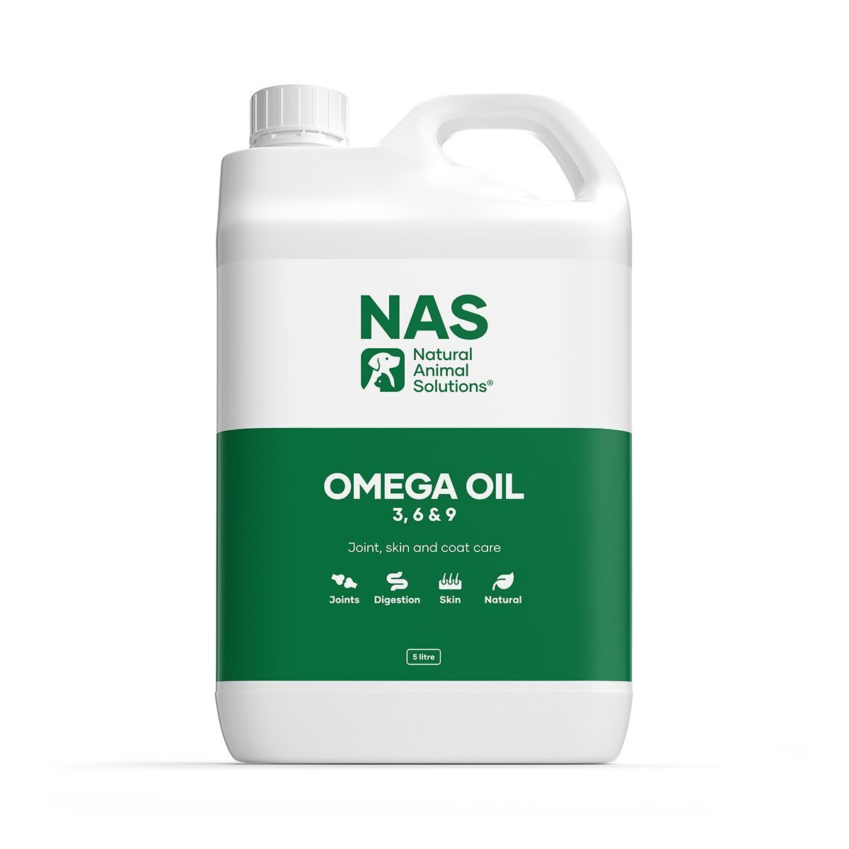 Natural Animal Solutions Omega 3,6 & 9 for Dogs/Horses 5 Litres Natural Animal Solutions