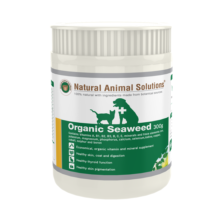 Natural Animal Solutions Organic Seaweed Powder Supplement for Cats & Dogs 300g Natural Animal Solutions