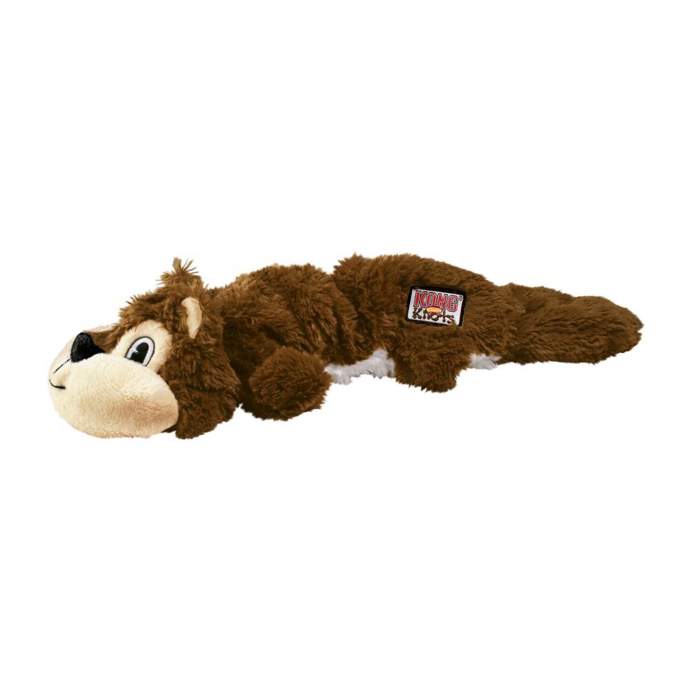 KONG Scrunch Knots Squirrel Small Kong