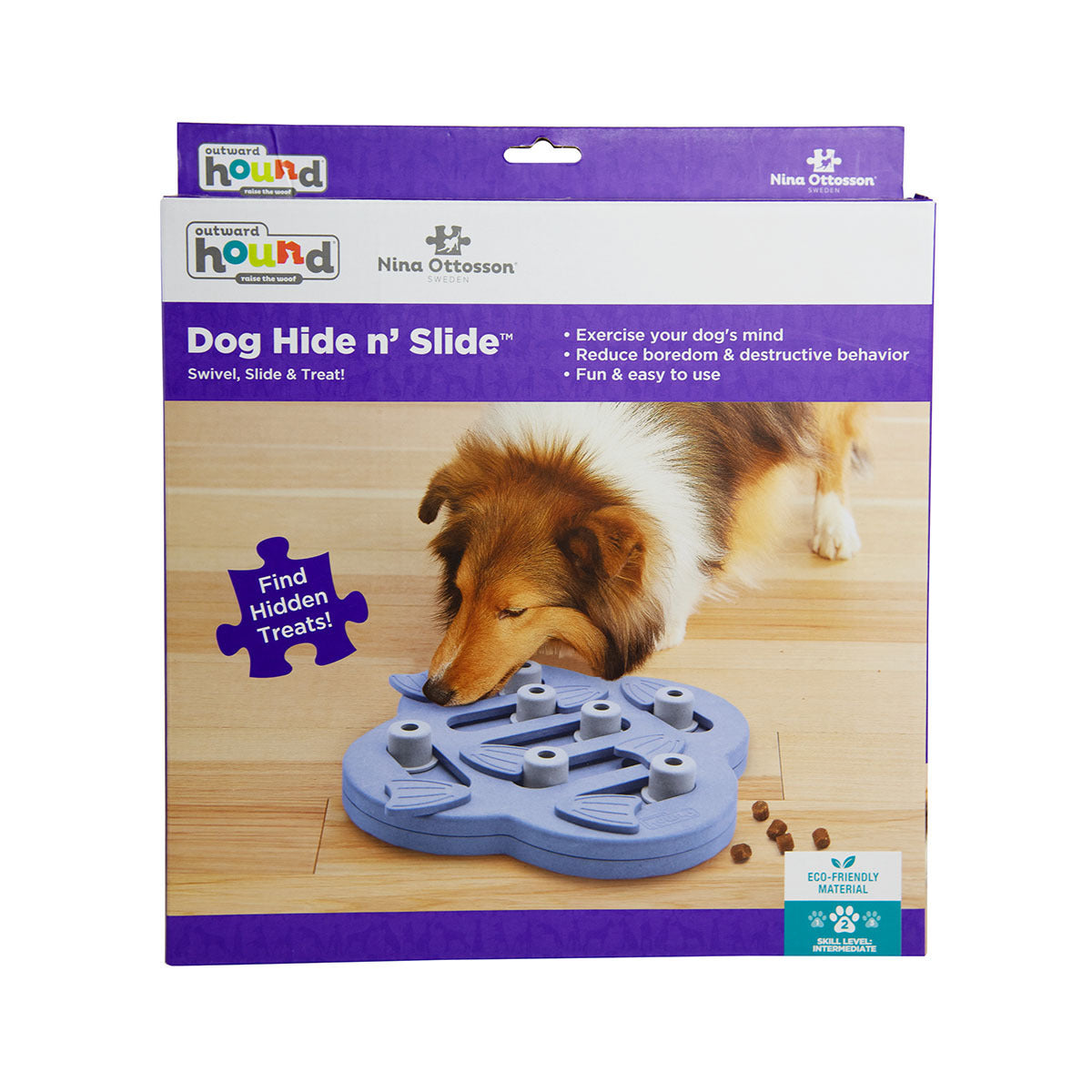 Dog Hide N Slide - Purple by Nina Ottosson Nina Ottosson