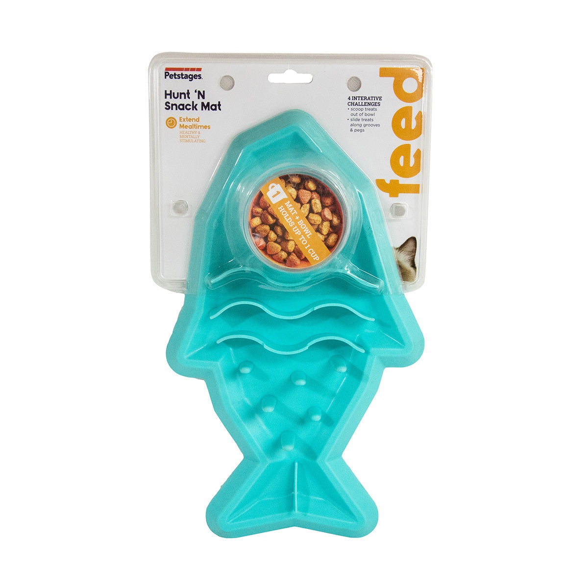 Hunt N Snack Mat - Blue by Petstages Petstages