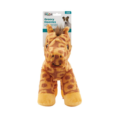 Outward Hound Grunt & Squeak Groovie Hoovies Dog Toy Outward Hound