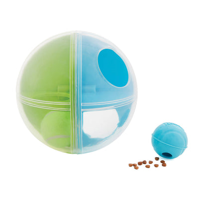 Nina Ottosson A-Maze Ball Dog Puzzle Treat Ball Dog Enrichment Toy Nina Ottosson
