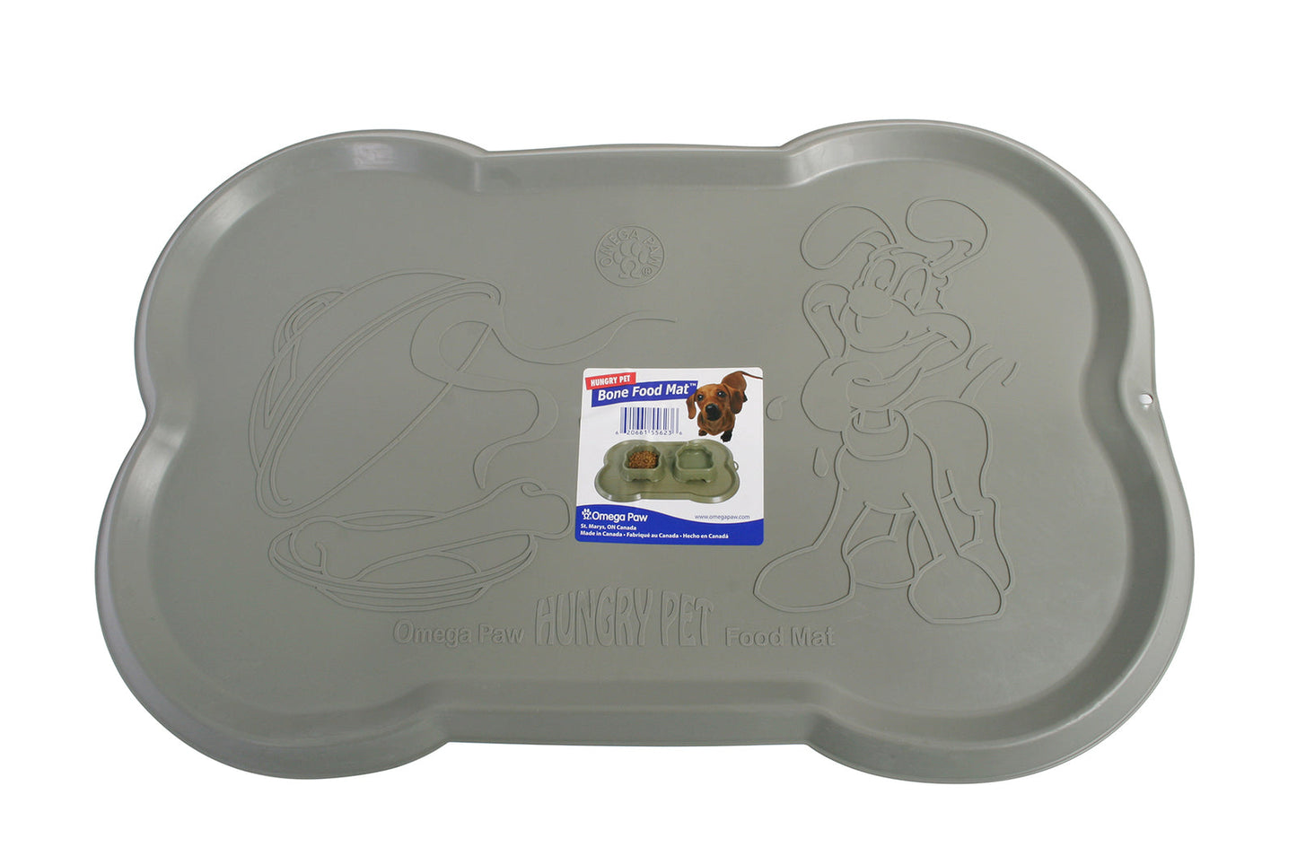 Omega Paw Hungry Dog Pet Food Mat Omega Paw