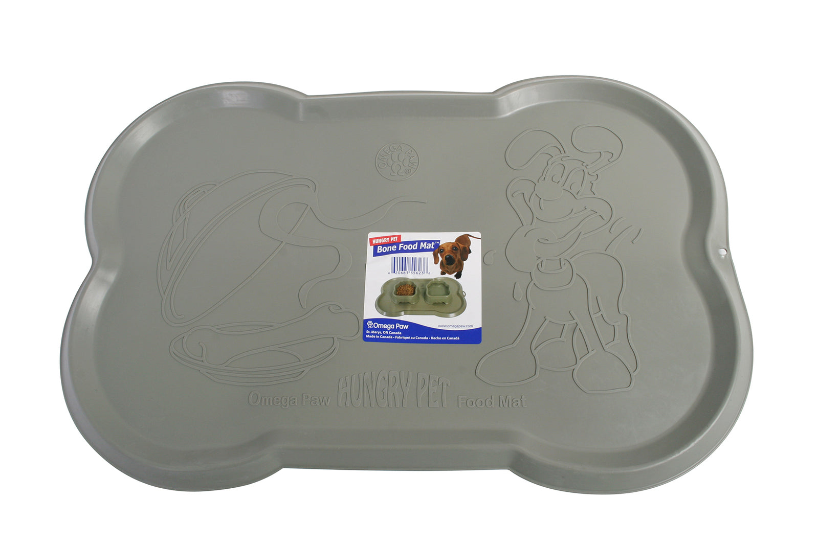 Omega Paw Hungry Dog Pet Food Mat Omega Paw