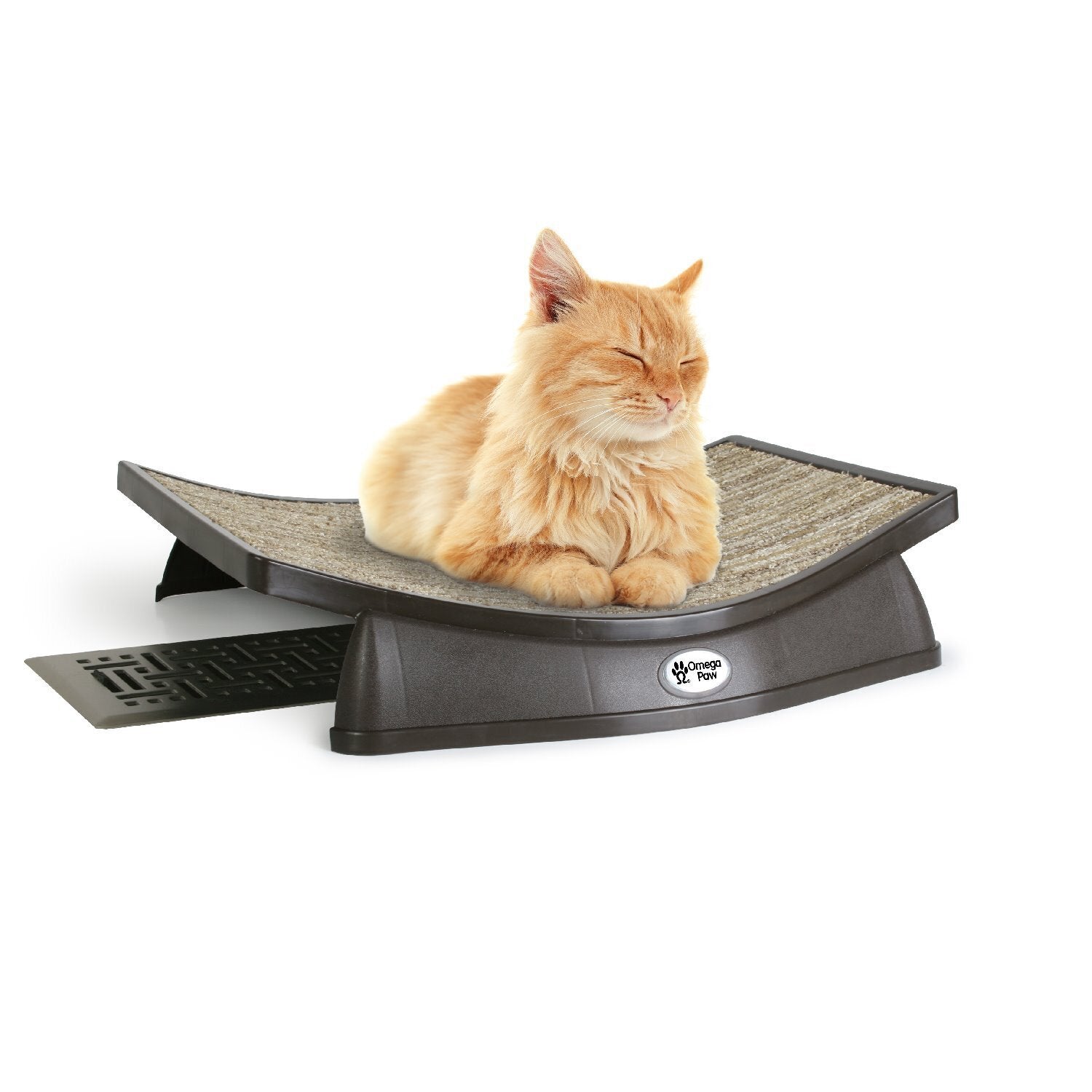 Omega Paw Lazy Lounger Curved Siesta Cat Bed Omega Paw