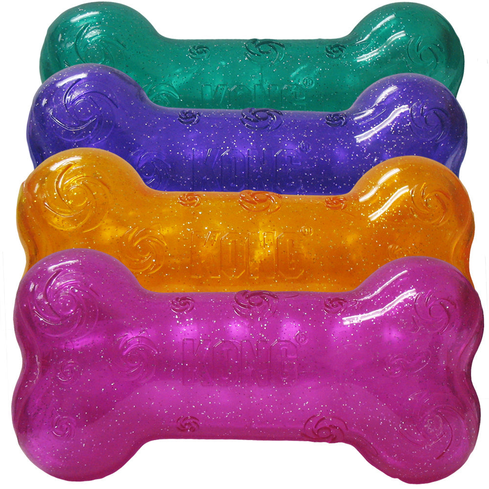 KONG Squeezz Crackle Bone Large Kong