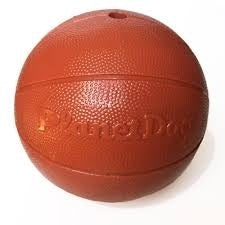 Planet Dog Durable Treat Dispensing & Fetch Dog Toy - Basketball 