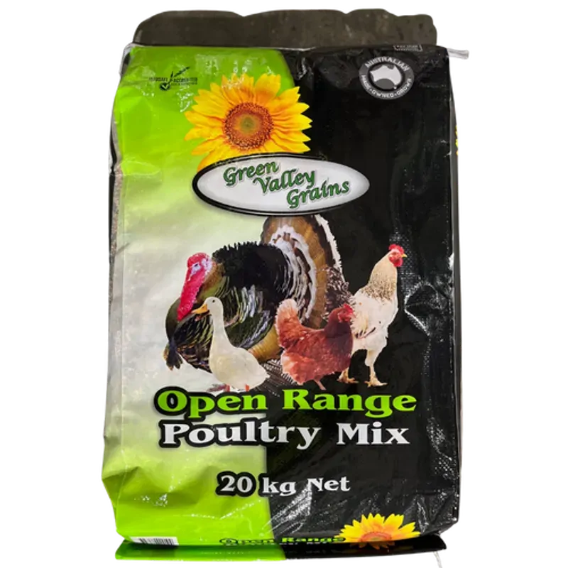 Green Valley Open Range Poultry Mix 20Kg(48) 