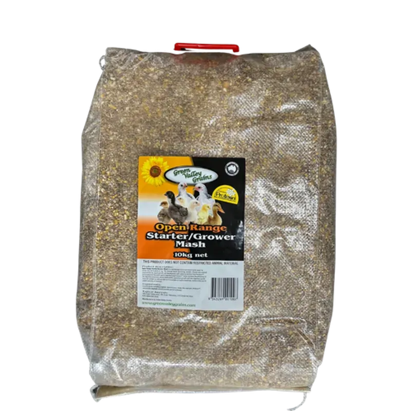 Green Valley Open Range Starter Grower Mash 10Kg 