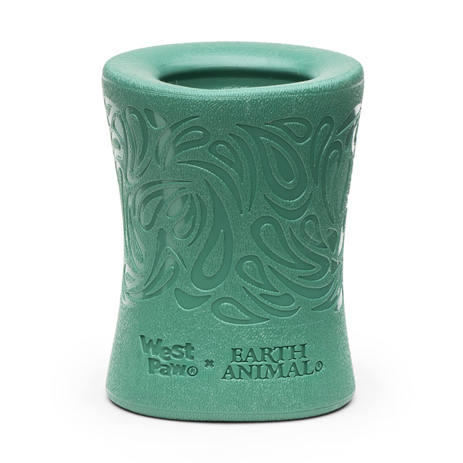 West Paw Funnl Dog Treat & Chew Hiding Toy for Moderate Chewers - Green Kelp West Paw