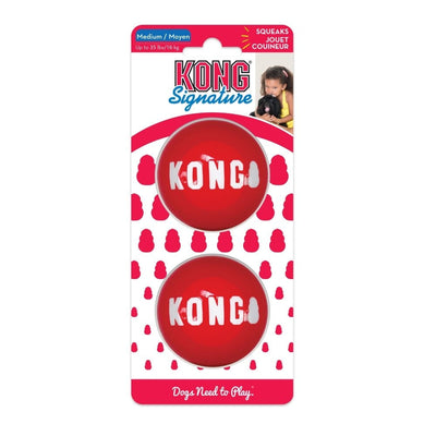 KONG Signature Balls 2-Pk Md Kong