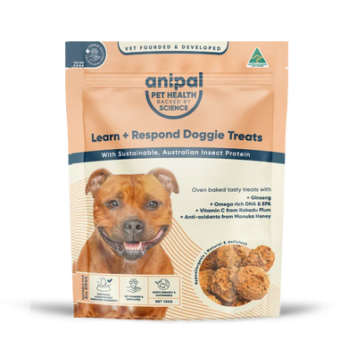 Anipal Learn + Respond Doggie Treats 130G Anipal