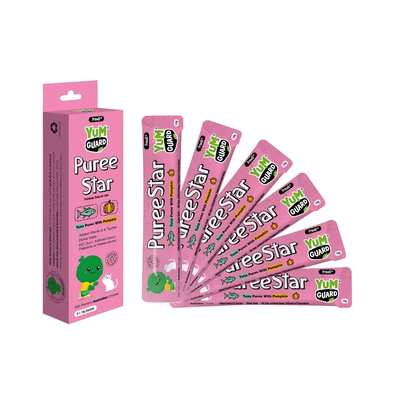 Yumguard Puree Star Tuna With Pumpkin 14Gx6 Yum Guard