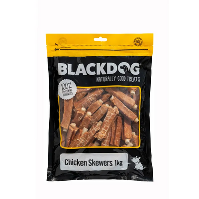 Black Dog Chicken Skewers 1Kg Black Dog