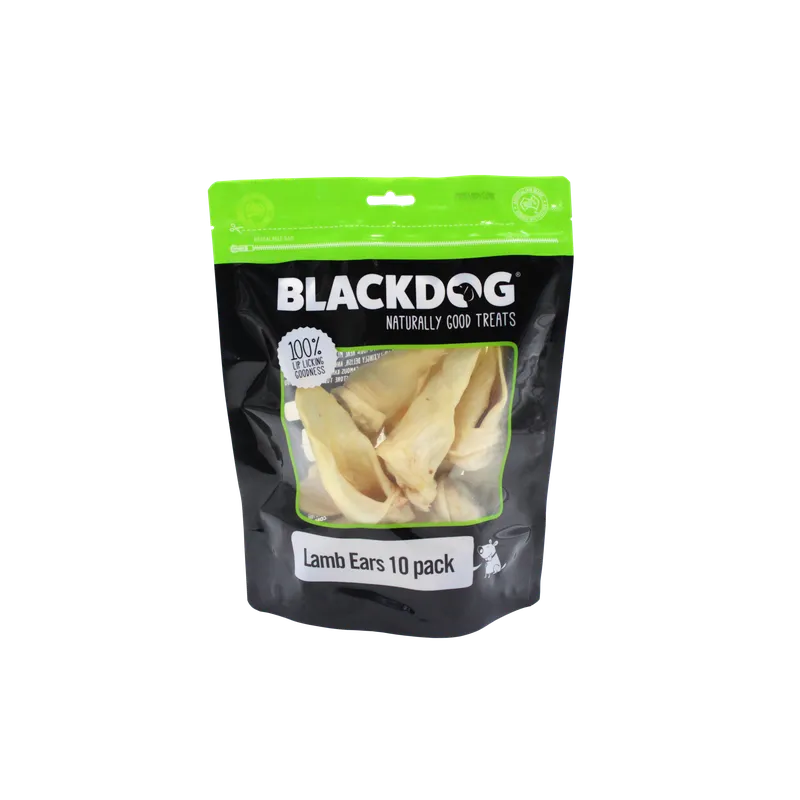 Black Dog Lamb Ears 10Pk Black Dog