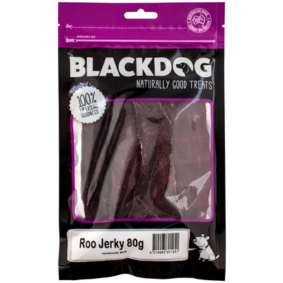 Black Dog Roo Jerky 80G Black Dog