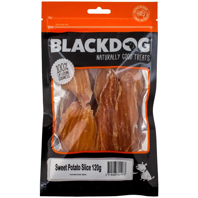Black Dog Sweet Potato Slice 120G Black Dog