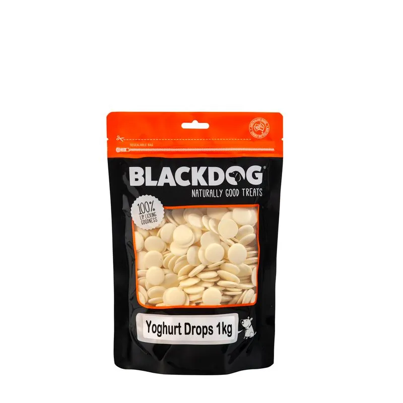 Black Dog Yoghurt Drops 1Kg Black Dog
