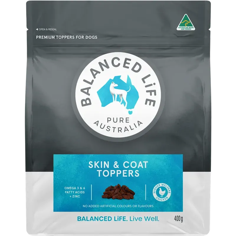 Balanced Life Meaty Toppers Skin & Coat Balanced Life Treats