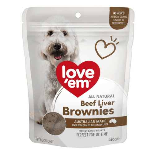 Love Em Liver Brownie 250G 5Pack  