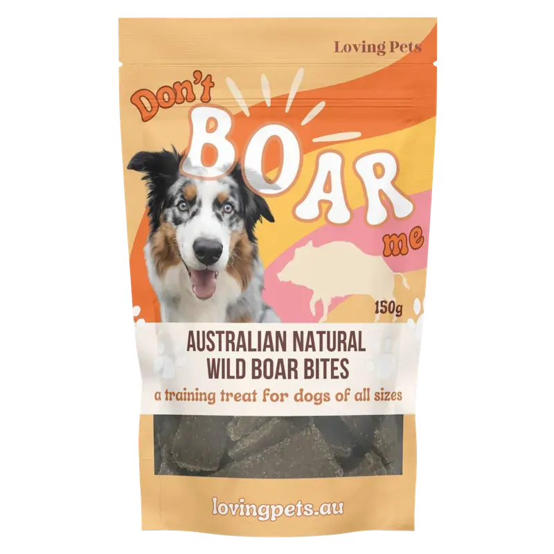 Loving Pets Australian Natural Wild Boar Bites 150G 