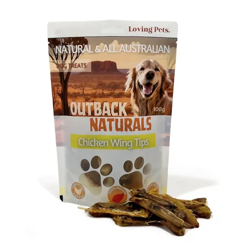 Loving Pets Chicken Wing Tips 100G 