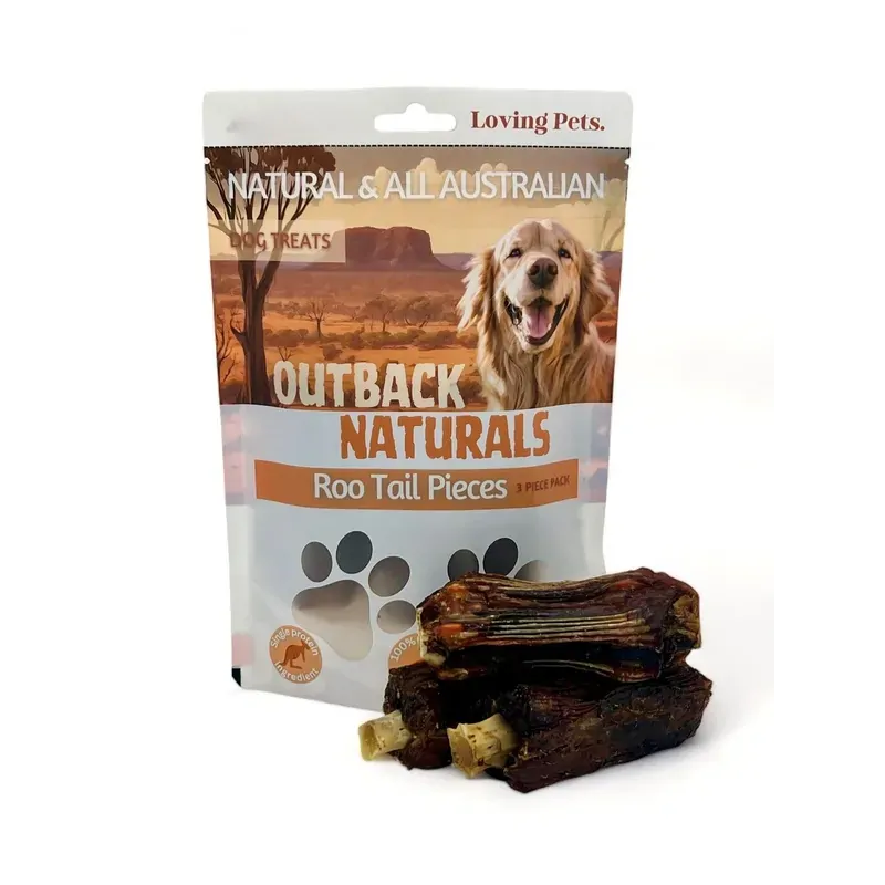 Loving Pets Roo Tail Pices 3 Pack 150G 