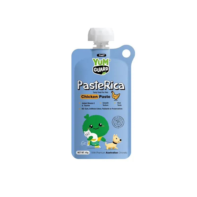 Yumguard Paste Rica For Dog & Cat Chicken 24Pk 45G Yum Guard