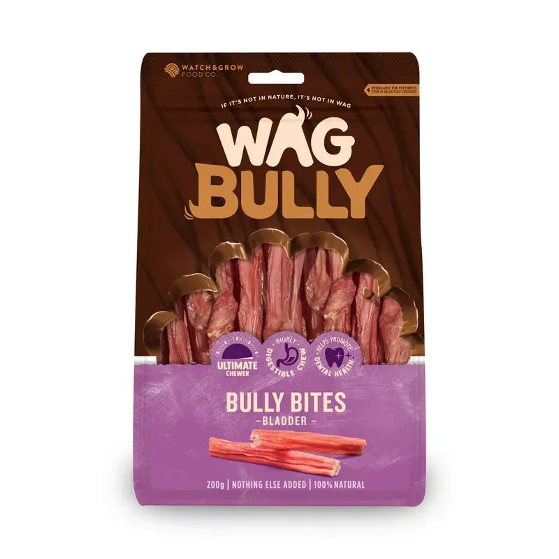 Wag Bully Bites 200G Wag