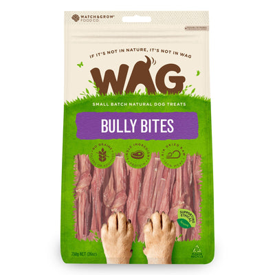 Wag Bully Bites 750G Wag