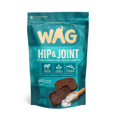 Wag Beef Jerky Hip & Joint 10Pc Wag