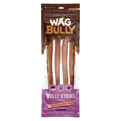 Wag Bully Stick Large 4 Pack Wag
