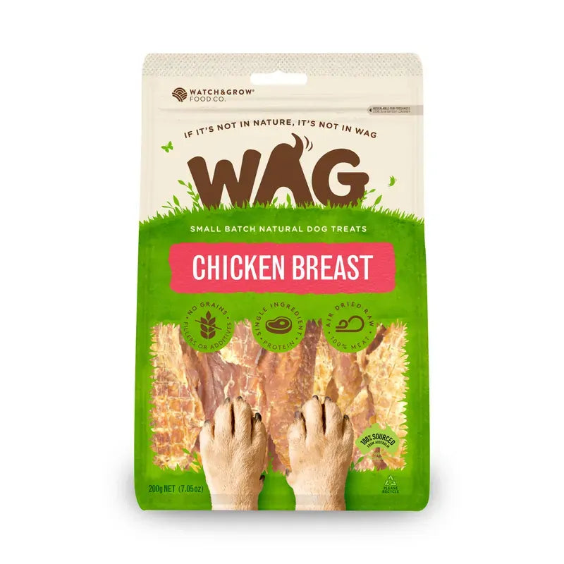 Wag Chicken Breast 200G Wag