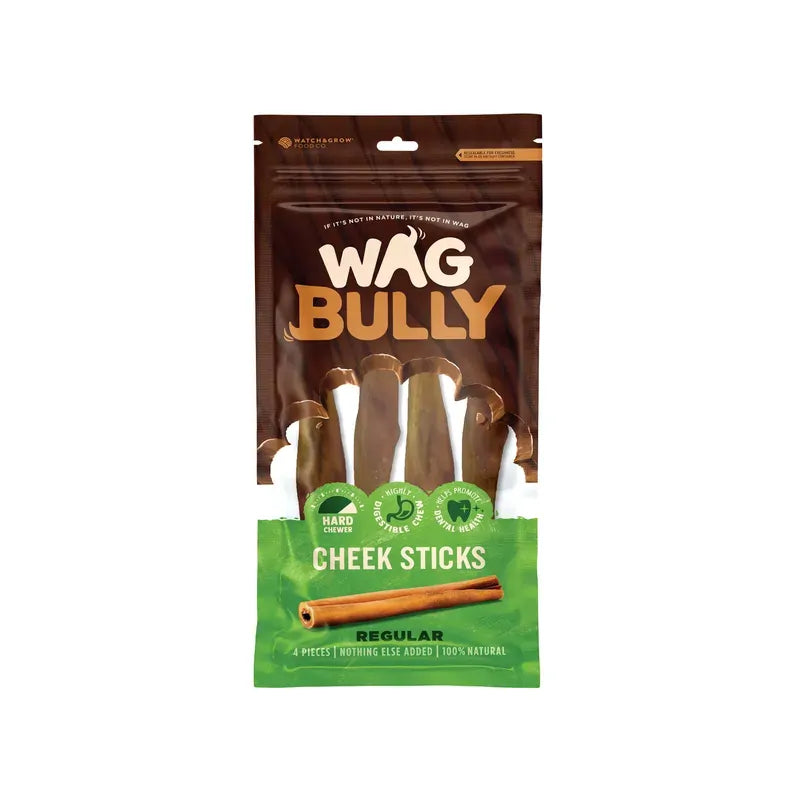 Wag Cheek Stick Regular 4 Pack Wag
